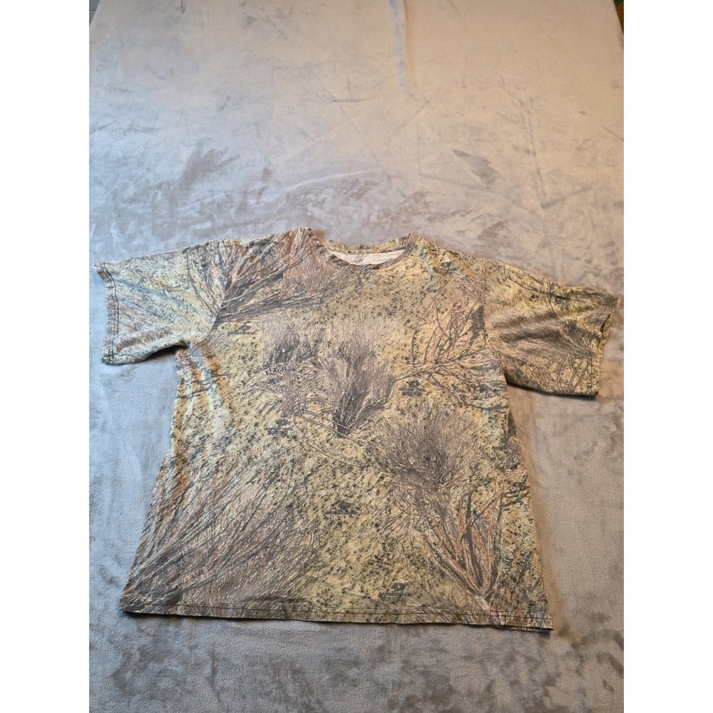 Game Winner Shirt Mens L Camo Realtree Short Sleeve Hunting